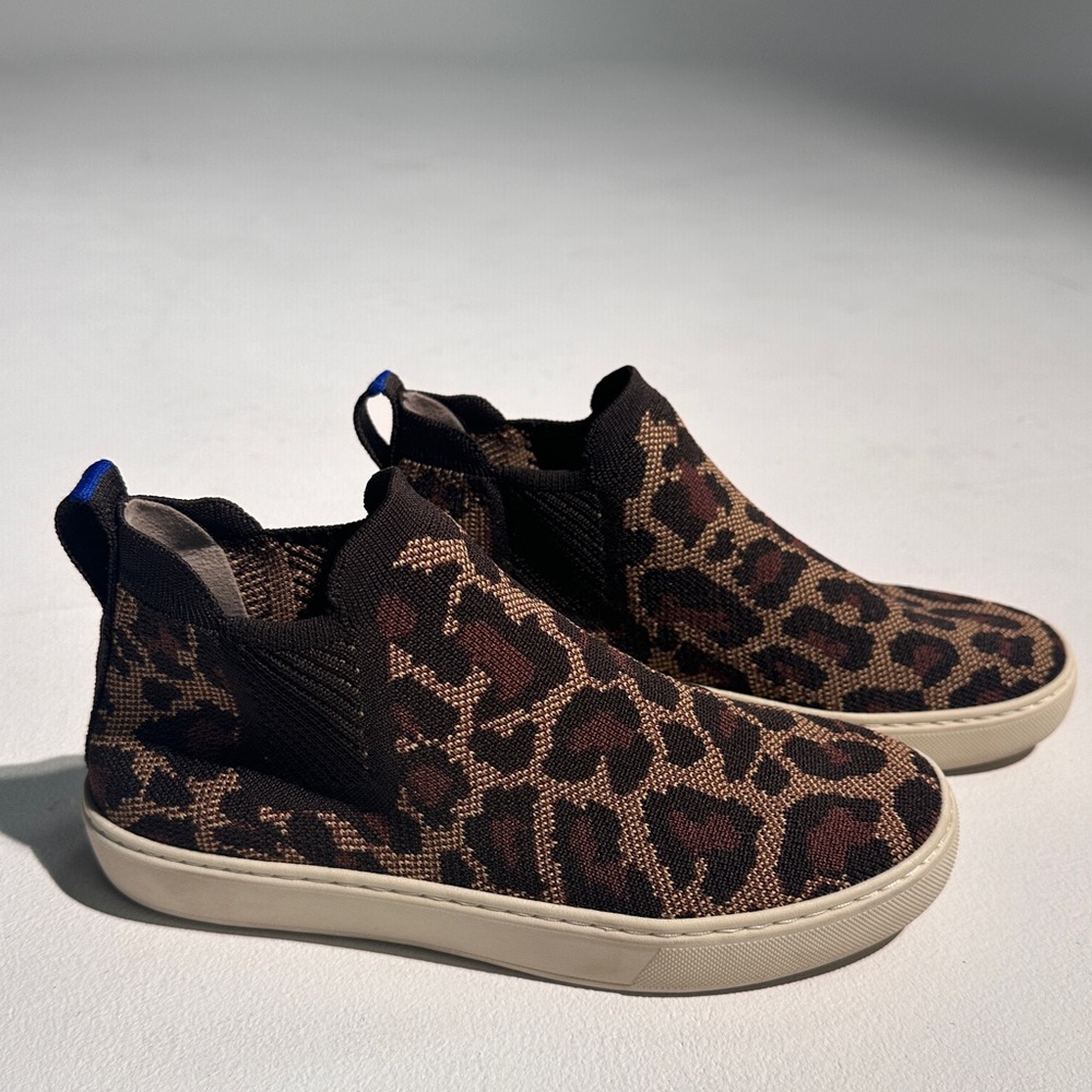 Rothy’s Leopard High Tops - Size 7